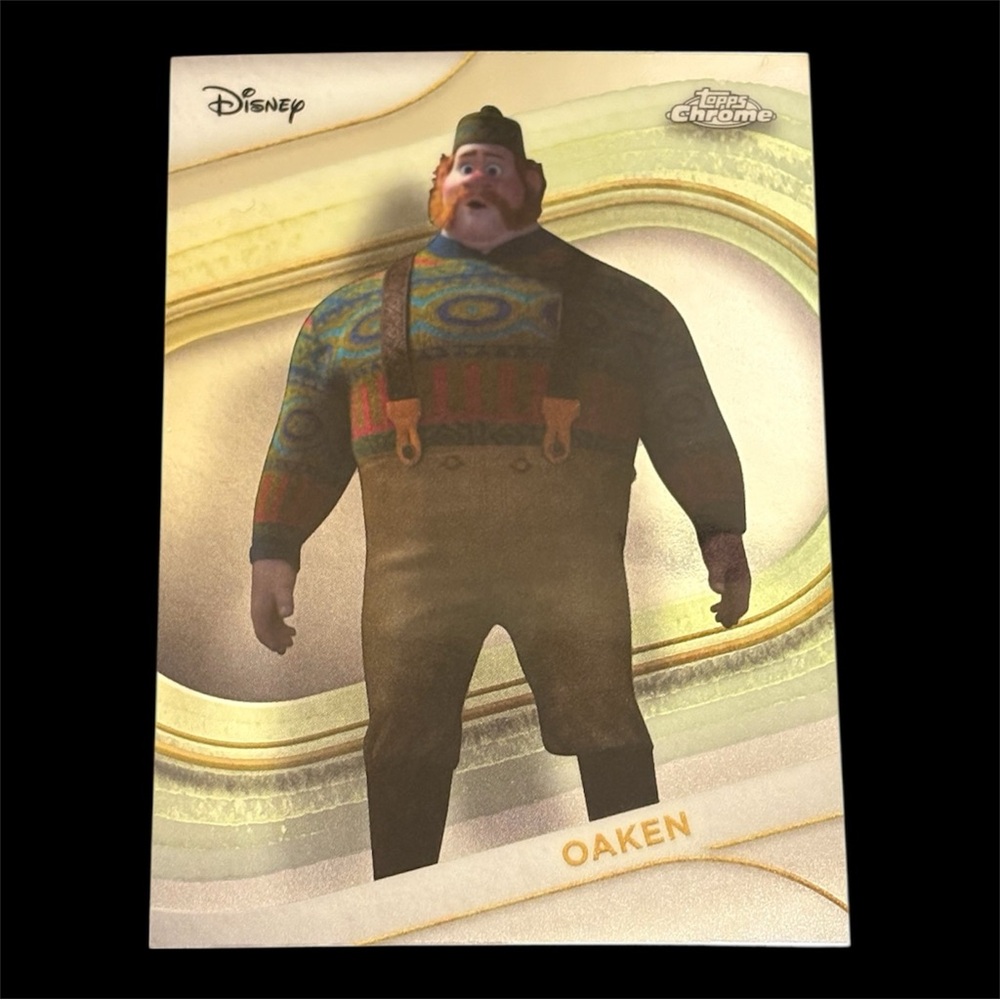 [5/$15] 2025 TOPPS CHROME DISNEY OAKEN FROZEN - BASE CARD #114 - NEAR MINT